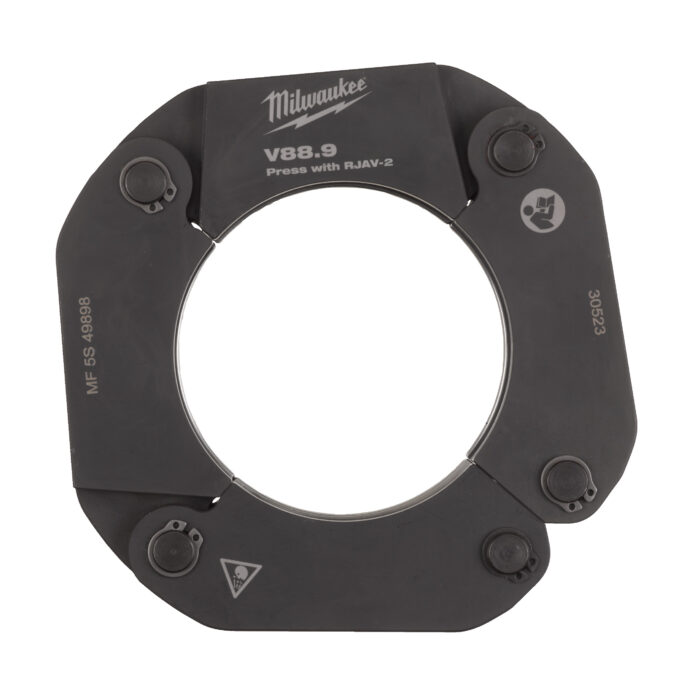 RJ18-V88,9 - Anello per pressatura 88.9 mm con profilo a V - Adatta a M18 ONEBLHPT, M18 BLHPT e BLHPTXL - Necessario adattatore RJAV-2