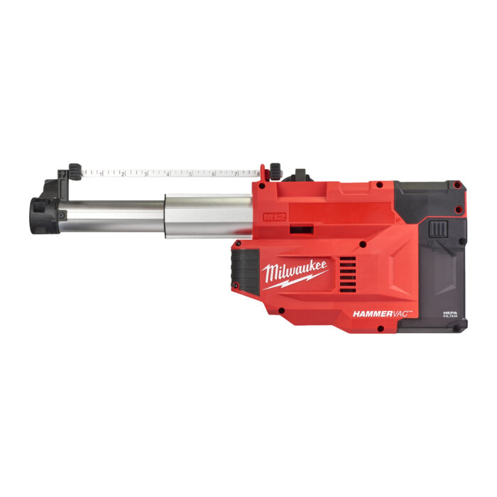 M12 UDEL-0B-Aspiratore universale 12 Volt per tassellatori - senza batteria-Milwaukee