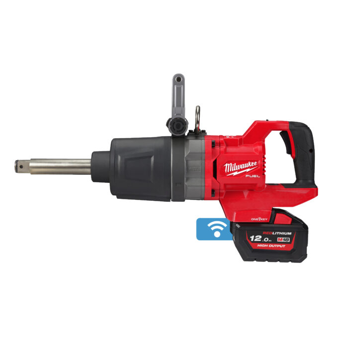 M18 ONEFHIWF1D-121C - Avv. a impulsi altissima potenza 18 Volt 12Ah FORGE 1" Tecnologia FUEL ONE KEY con anello di frizione F e attacco lungo