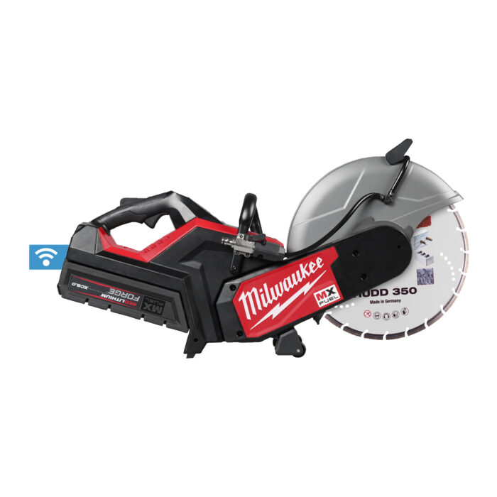 MXF COS350G2-802 - Troncatrice 350mm MX FUEL 2^ generazione 8,0Ah (2 batterie)